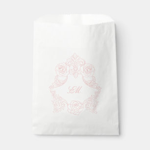 Sachets En Papier Cimier Monogramme Marie Antoinette Victorian Rose