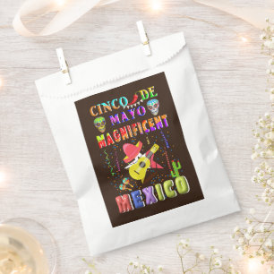 Sachets En Papier Cinco de Mayo Magnifique Mexique