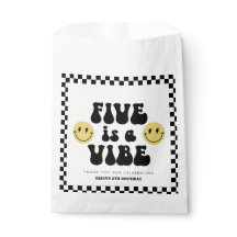 Cinq est une Vibe | Les garçons Joyeux Visage 5e a