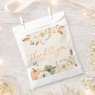 Sachets En Papier Citrouille Automne Automne Baby shower