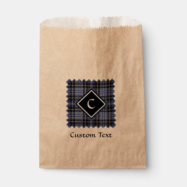 Sachets En Papier Clan Clark Tartan (Devant)
