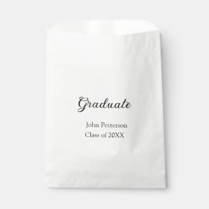 Sachets En Papier Classe de fin d'études de 20XX simple graduation m