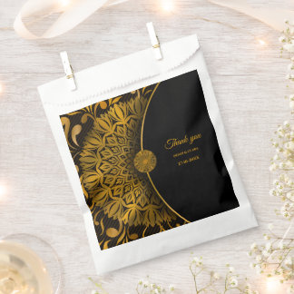 Sachets En Papier Classique mandala classique élégant mariage de lux