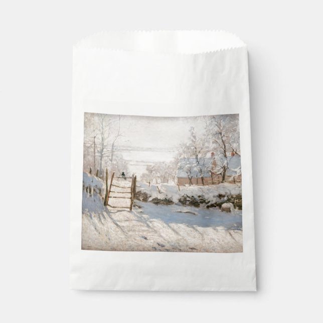 Sachets En Papier Claude Monet - Le Magpie (Devant)
