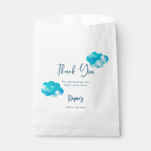 Sachets En Papier Cloud Neuf thème Baby shower garçon