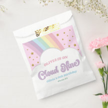 Cloud Nine Rainbow et Stars 9e fête d'anniversaire