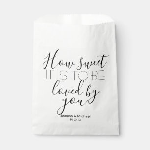 Sachets En Papier Comme il est sucré à l'usage buffet bonbons de mar