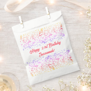 Sachets En Papier Confetti coloré Modèle d'occasion spéciale