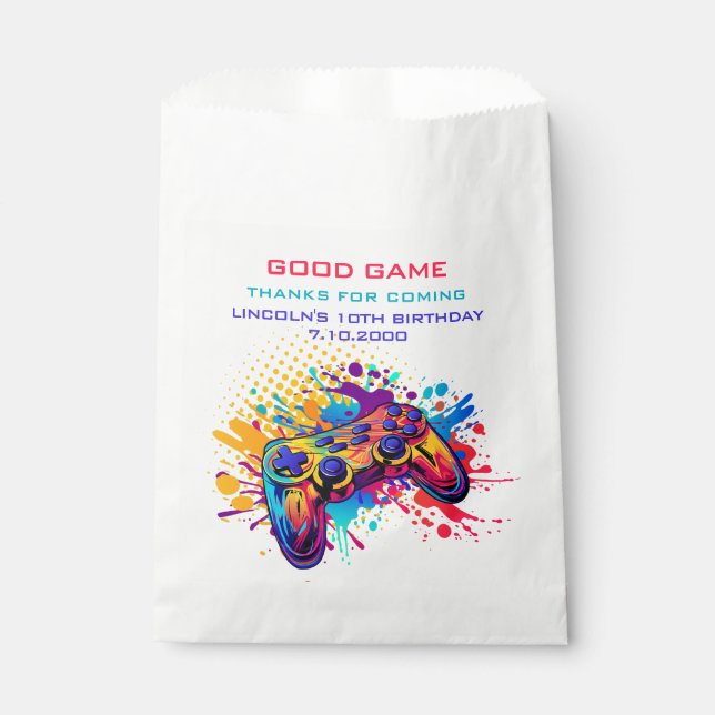 Sachets En Papier Contrôleur de jeu vidéo Niveau supérieur (Devant)