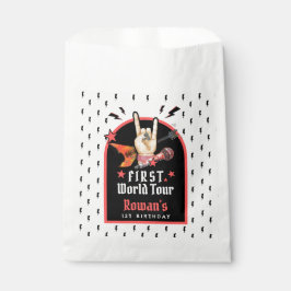 Sachets En Papier Cool Punk Rockstar First Birthday