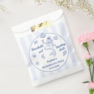 Sachets En Papier Coquillages et Mariage Bells Bachelorette Party