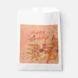 Sachets En Papier Corail Peach et rose