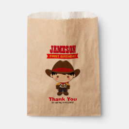 Sachets En Papier Cowboy Ouest Vieux Ouest Anniversaire