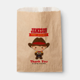 Sachets En Papier Cowboy Ouest Vieux Ouest Anniversaire