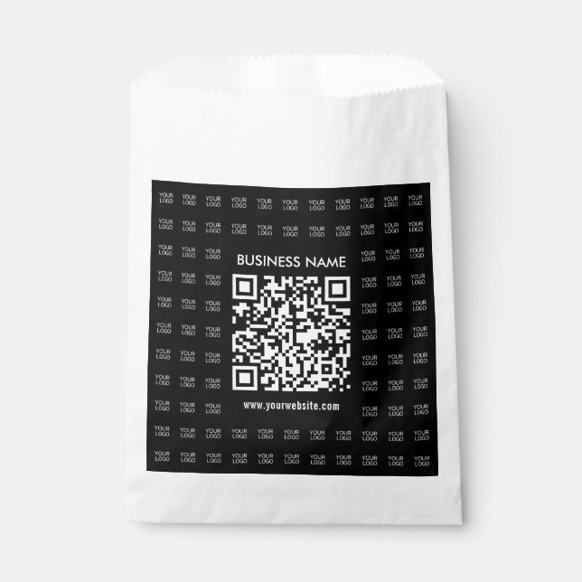 Sachets En Papier Créer instantanément du code QR scannable et du Mo (Devant)