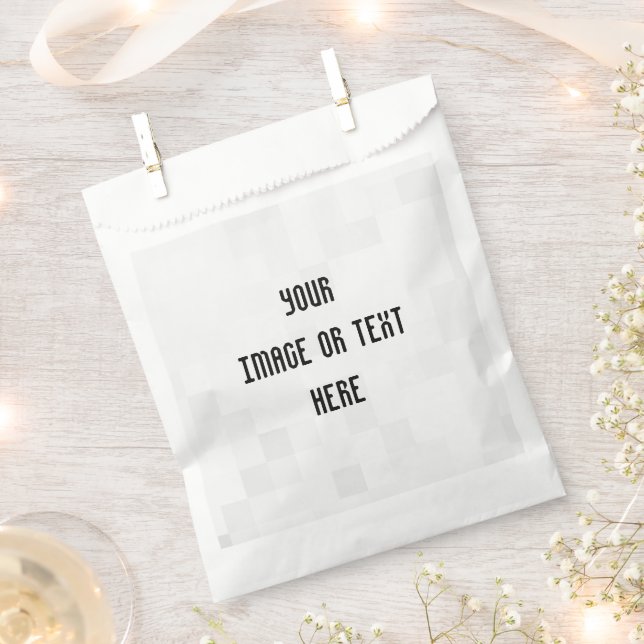 Sachets En Papier Créez Votre Propre Personnalisé (Coupé)