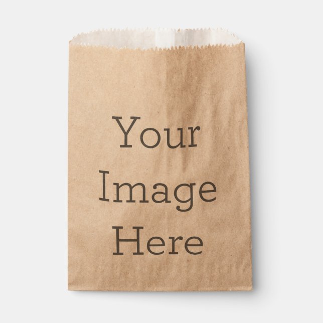 Sachet en papier Kraft personnalisé (Devant)