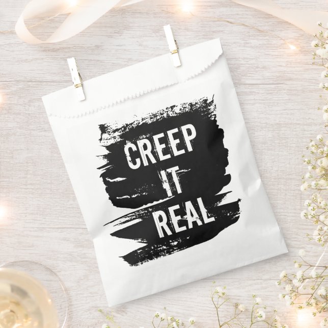 Sachets En Papier Creuse it Real Halloween (Coupé)