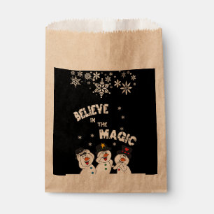 Sachets En Papier Croyez en la magie des neigeurs
