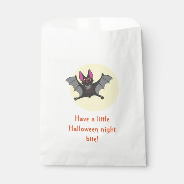 Sachets En Papier Cute chauve-souris vampire (Devant)