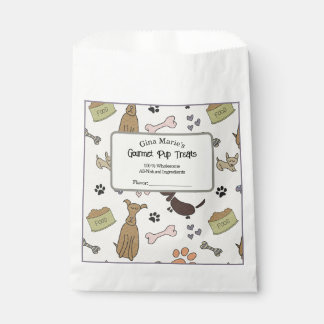 Sachets En Papier Cute Chien Traitements