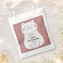 Cute et moderne Kitten Anniversaire