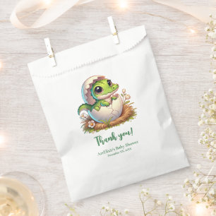Sachets En Papier Cute Kawaii Baby shower d'éclosion d'alligator béb