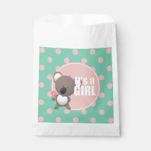 Sachets En Papier Cute Koala ours bébé fille