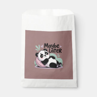 Sachets En Papier Cute Lazy Panda – “Maybe Later” Relaxing Panda