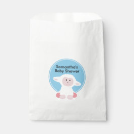Sachets En Papier Cute Little Lamb Baby shower personnalisé