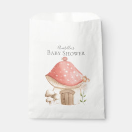 Sachets En Papier Cute Mushroom House Jardin Baby shower à thème
