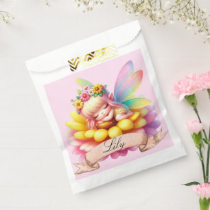 Sachets En Papier Cute Whimsical Floral Doux Rêves Dormir Fée