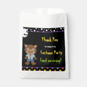 Sachets En Papier Déguisement de garçon loup-garou mignon pour Hallo