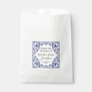 Sachets En Papier Delfts Blauw Merci personnalisé Delft Blue Maria