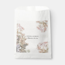 Sachets En Papier Délicat Mariage floral aquarelle