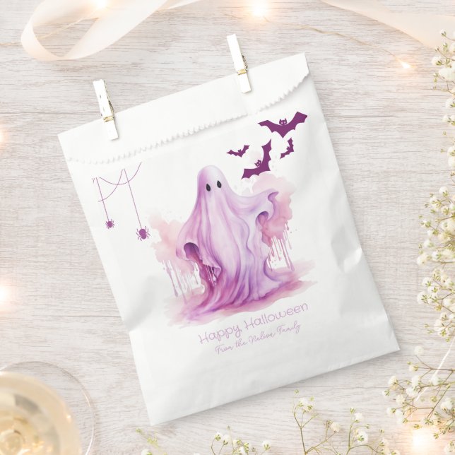 Sachets En Papier Déplaisant Fantôme chauves-souris Araignées Hallow (Coupé)