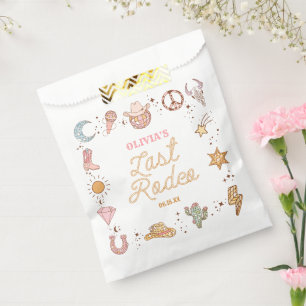 Sachets En Papier Dernier Rodéo Disco Cowgirl Week-end Enterrement d