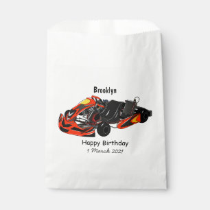Sachets En Papier dessin animé de Kart racing