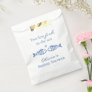 Sachets En Papier Deux poissons de moins dans la mer Fête de mariage