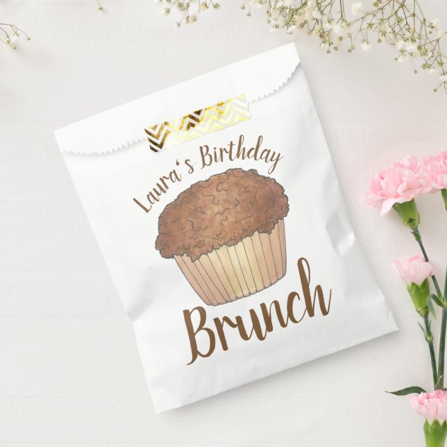 Sachets En Papier Dimanche Petit-déjeuner Brunch Streusel Crumb Muff (Scellé)