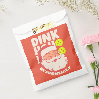 Sachets En Papier Dink de manière responsable | HoHoHo Pickball Pink
