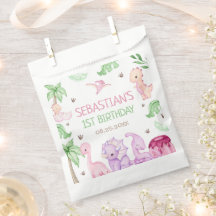 Dinosaur One-A-Saurus Fille 1er anniversaire