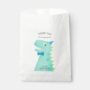 Sachets En Papier Dinosaur Thème Anniversaire Merci