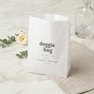 Sachets En Papier Distribute de mariage simple et formelle pour chie
