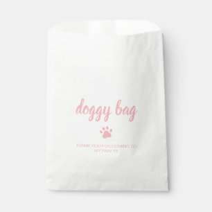 Sachets En Papier Doggy Bag chiot fête d'anniversaire