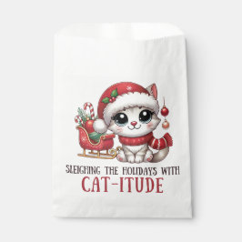 Sachets En Papier Dormir les fêtes avec Catitude