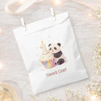Sachets En Papier Douce Panda Pastel Bébé 1er Anniversaire