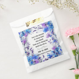 Sachets En Papier 💍 Douces Rêves de Bleuet