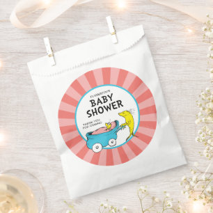 Sachets En Papier Dr Seuss Un poisson - Baby shower fille
