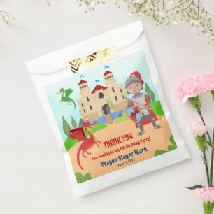 Sachets En Papier Dragon Slayer Knight Boy fête d'anniversaire